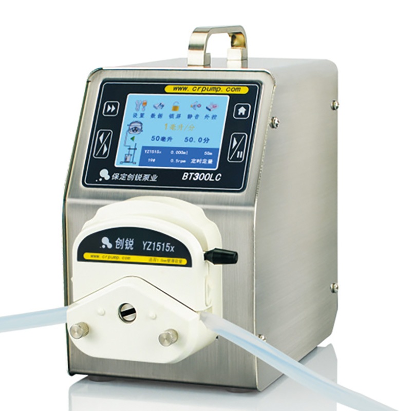 蠕动泵(流量型, 300rpm, 6滚轮, 2个通道, 触屏调节)
